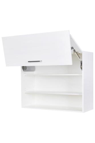Nobilia Elements Wandschrank mit FaltLifttür 90 cm Breite Alpinweiß