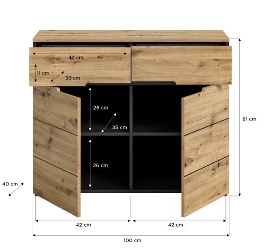 Xonox Home Canu Kommode X4CE1901 