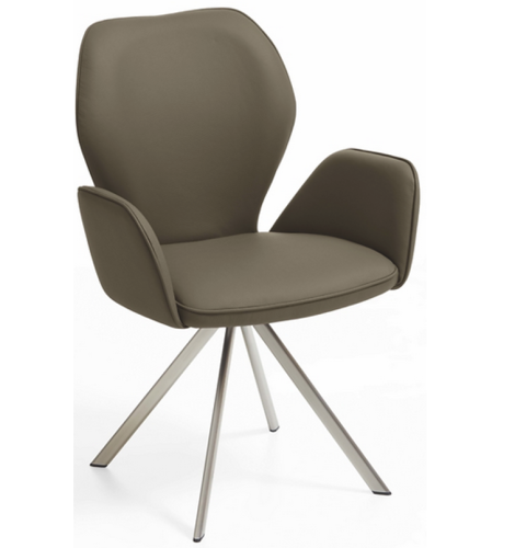 Niehoff Armlehnenstuhl Colorado Trend Line Edelstahl 