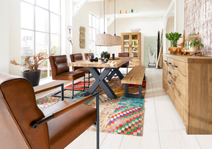 Niehoff Esstisch Vintage Dining mit Spindelgestell 