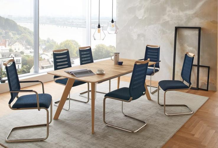 Venjakob Stuhl Lilli Plus 2219-17 Edelstahl 