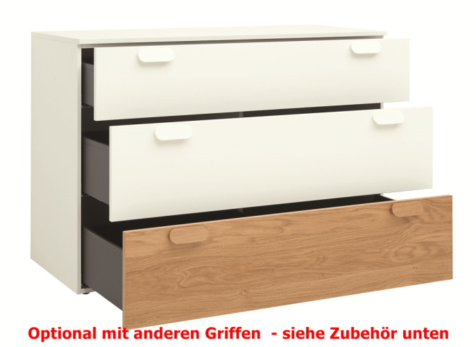 NOW by Hülsta Minimo Kommode 3 Schubkästen