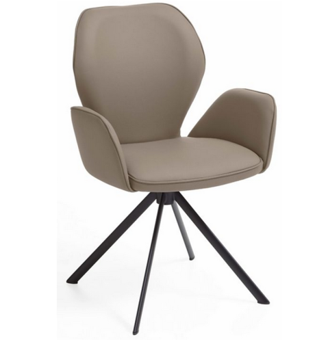 Niehoff Armlehnenstuhl Colorado Trend Line Eisen schwarz 