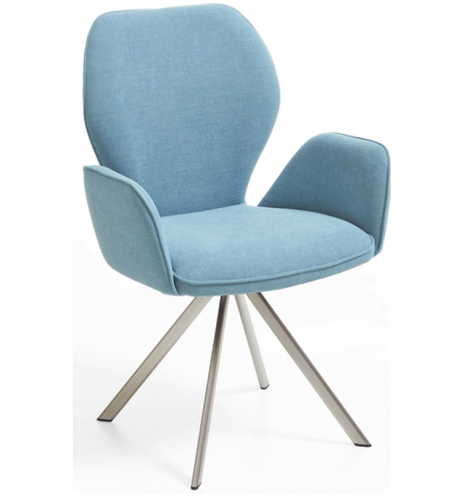 Niehoff Armlehnenstuhl Colorado Trend Line Edelstahl 