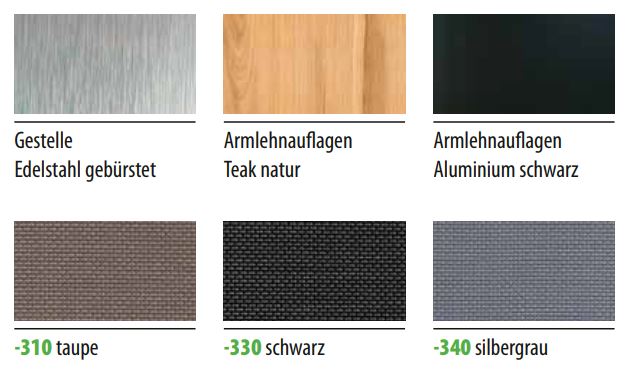 Niehoff Garden Gartenstuhl Scalea G602 