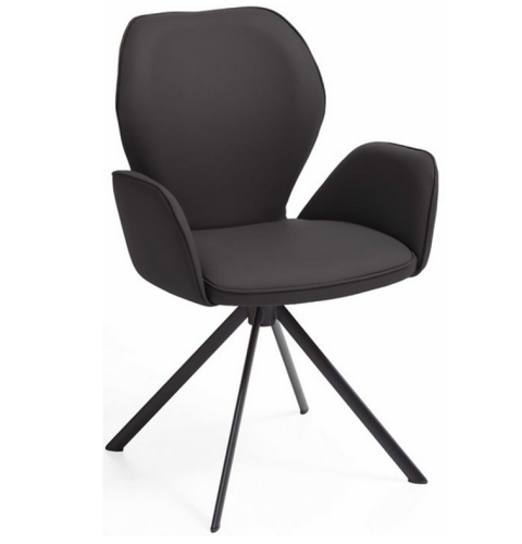 Niehoff Armlehnenstuhl Colorado Trend Line Eisen schwarz 