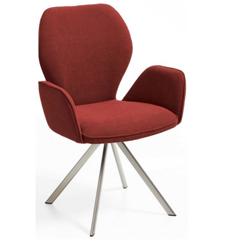 Niehoff Armlehnenstuhl Colorado Trend Line Edelstahl 