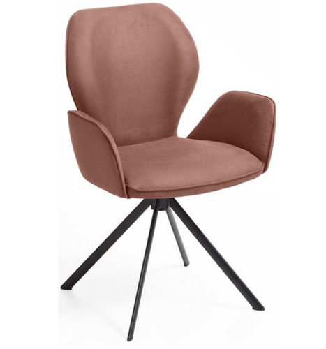 Niehoff Armlehnenstuhl Colorado Trend Line Eisen schwarz 