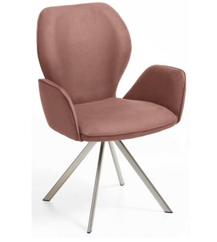 Niehoff Armlehnenstuhl Colorado Trend Line Edelstahl 