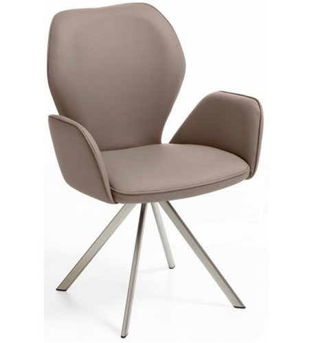 Niehoff Armlehnenstuhl Colorado Trend Line Edelstahl 